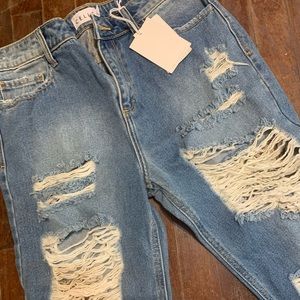 Distressed Cello Jeans